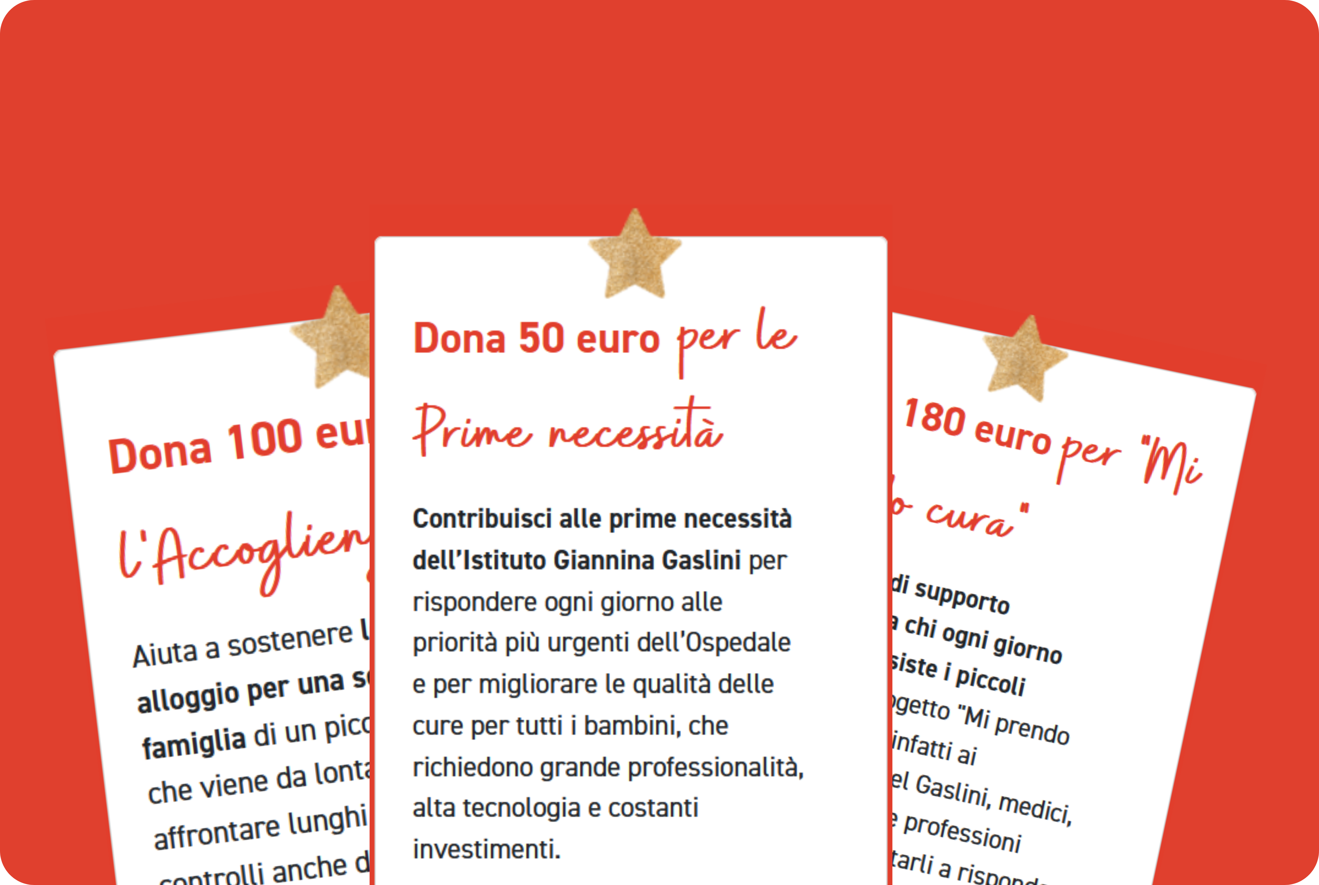 Pacchetti di donazione